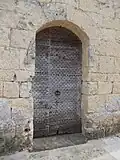 The west door of the church