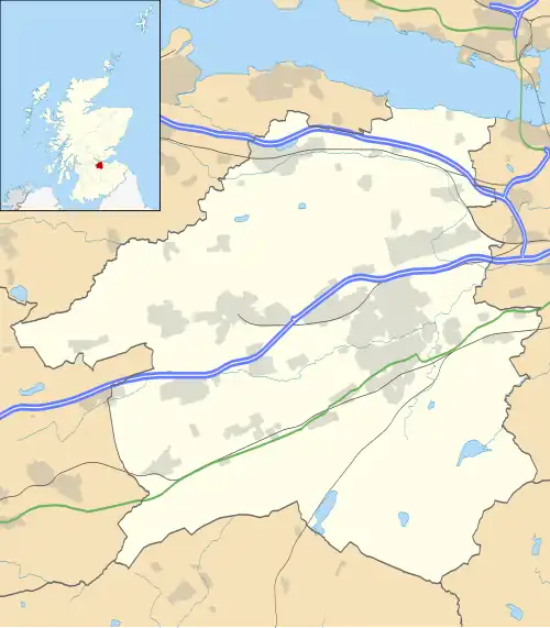 East Whitburn is located in West Lothian