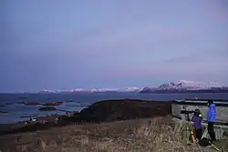 Whale observation from Nordlystoppen - Krøttøy