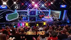 screen shot of the show's set