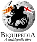 National Day of Aragon at the Aragonese Wikipedia (2008)