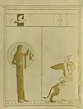 Ricketts, Sphinx design (1894)