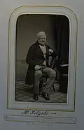 His father.
