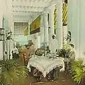 Colonial dining, William Henry Jackson (1895)