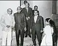 With Vasantrao Naik, the then Chief Minister of Maharashtra