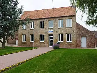 The town hall of Witternesse