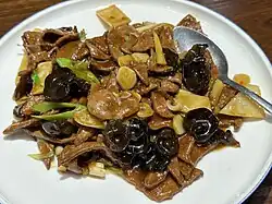 Wok-fried pork Lliver