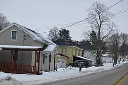 Houses on South Main Street (PA 86)