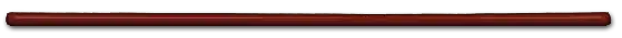 A Jo made of red oak, approximately 128 cm long