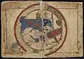 Istakhri's world map (South at top, copy dated to 1193) Leiden University Libraries