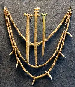 Yamnaya decorative artifacts