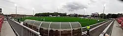 A panoramic of the stadium in 2021