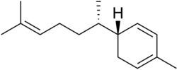 Zingiberene, abundant in ginger