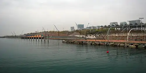 Bathing area