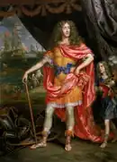 Portrait of James, Duke of York by Henri Gascar, 1673