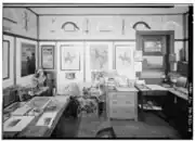 First floor, study (facing northeast)